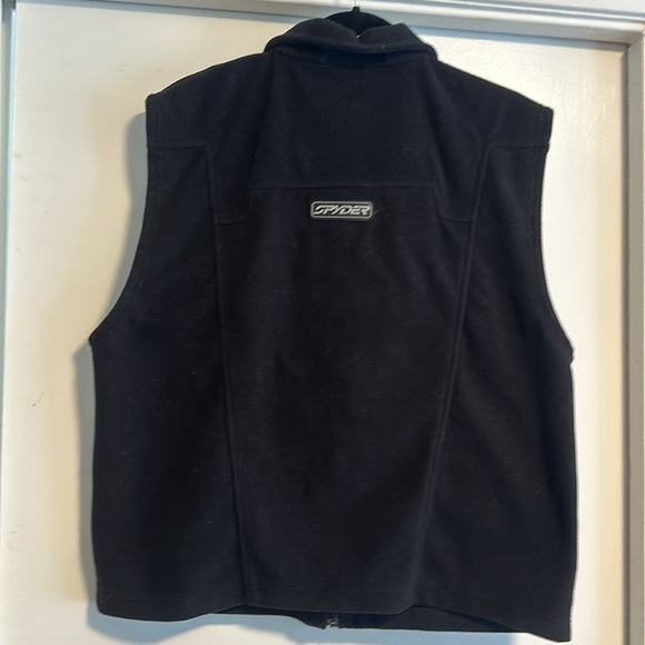 Guc: Spyder Polar Fleece Mens zip up Vest no pilling  thick fleece - Picture 3 of 4